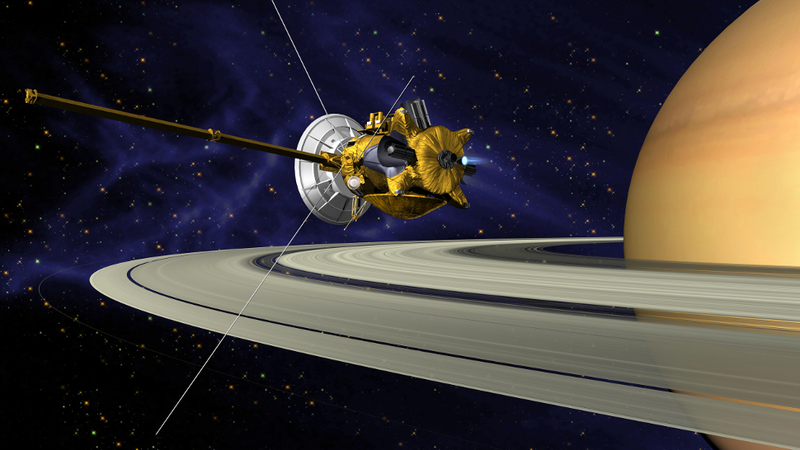 On September 15, 2017, the Cassini-Huygens probe will perform a depth dive into Saturn’s atmosphere. (Image: NASA/JPL)